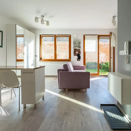 Apartman Apartament Studio Bema - Blisko Centrum Z Ogrodkiem Wrocław